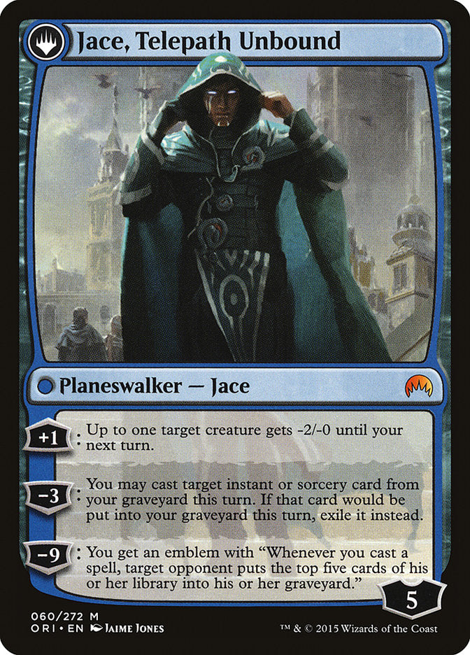 Jace, Vryn's Prodigy // Jace, Telepath Unbound [Magic Origins] | Gear Gaming Bentonville