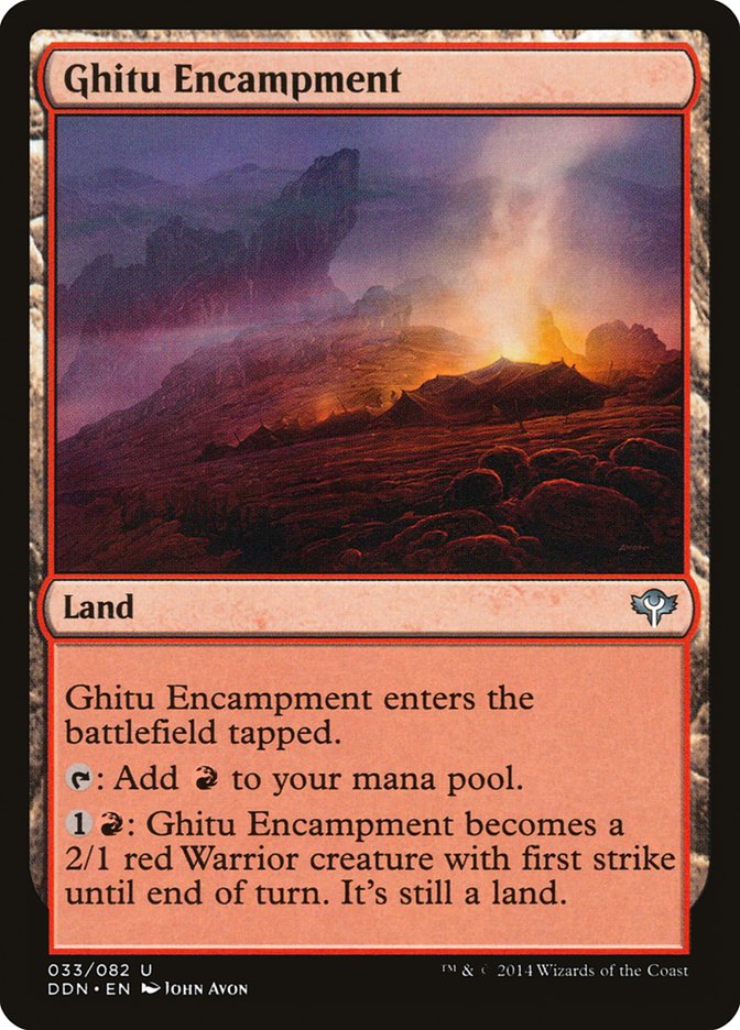 Ghitu Encampment [Duel Decks: Speed vs. Cunning] | Gear Gaming Bentonville