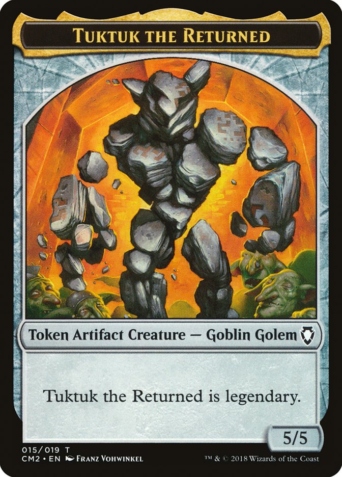 Tuktuk the Returned Token [Commander Anthology Volume II Tokens] | Gear Gaming Bentonville