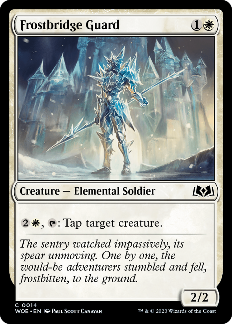 Frostbridge Guard [Wilds of Eldraine] | Gear Gaming Bentonville