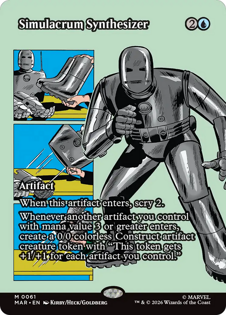 Simulacrum Synthesizer (Borderless) [Marvel Universe: Eternal-Legal] | Gear Gaming Bentonville