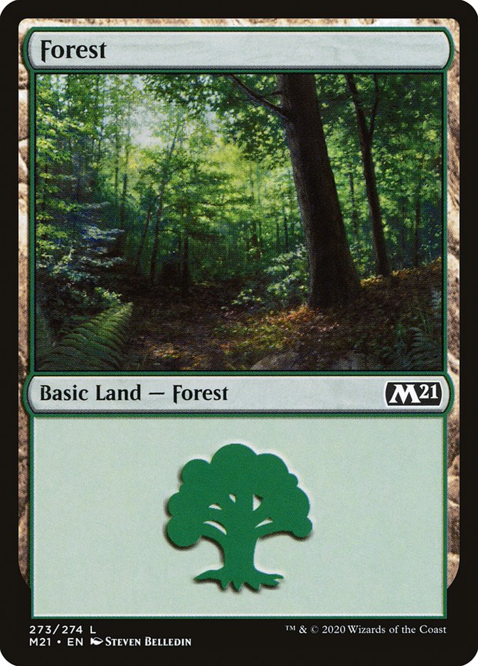 Forest (273) [Core Set 2021] | Gear Gaming Bentonville