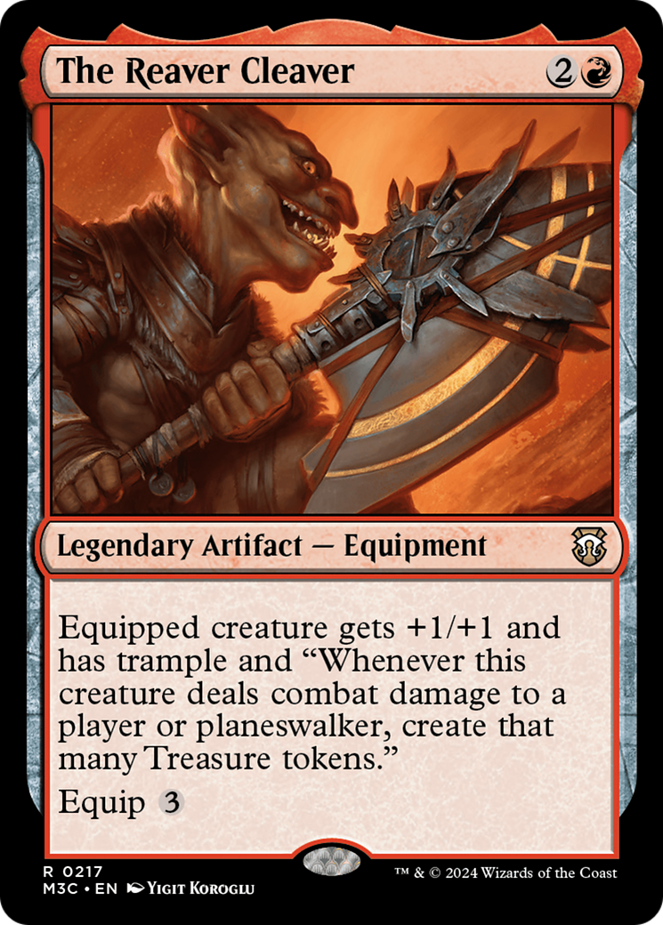 The Reaver Cleaver (Ripple Foil) [Modern Horizons 3 Commander] | Gear Gaming Bentonville