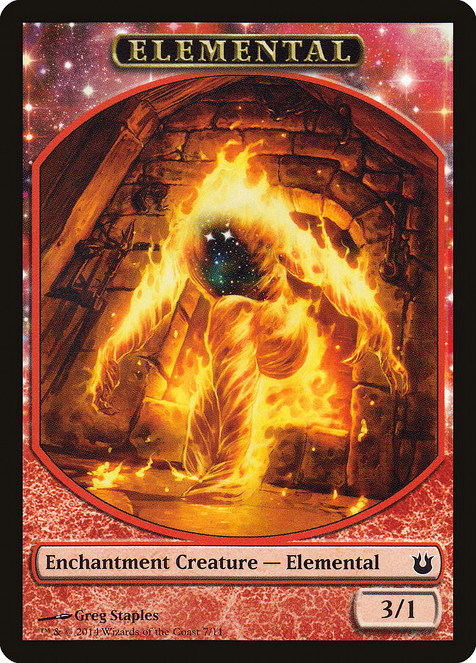 Elemental Token [Born of the Gods Tokens] | Gear Gaming Bentonville