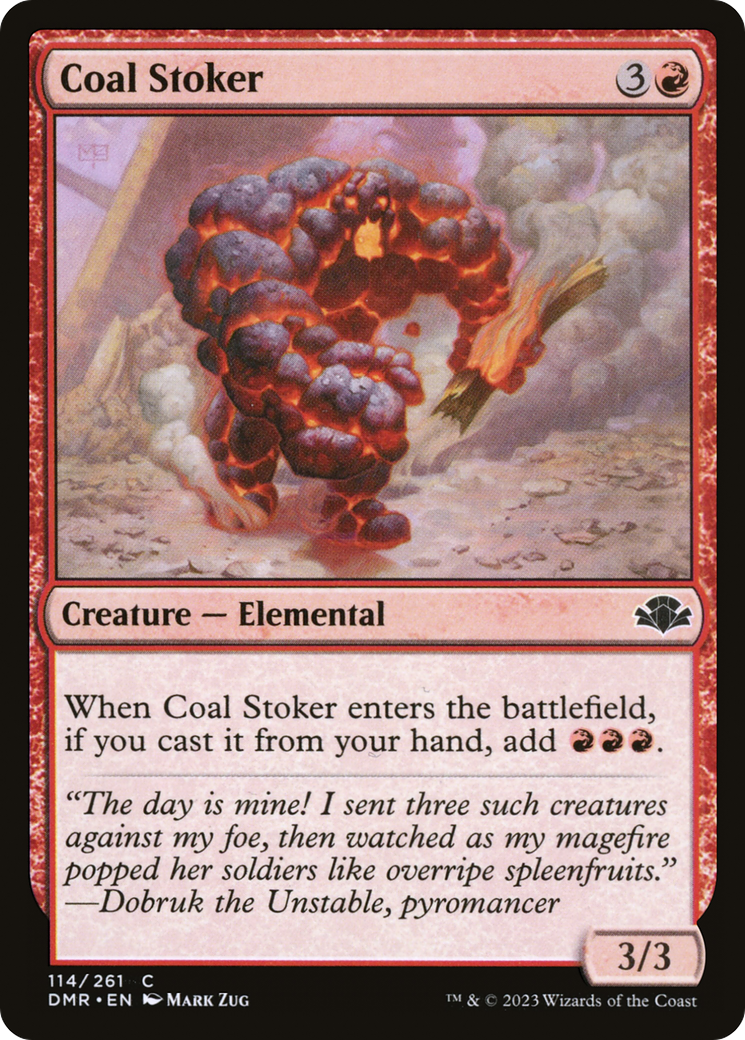 Coal Stoker [Dominaria Remastered] | Gear Gaming Bentonville