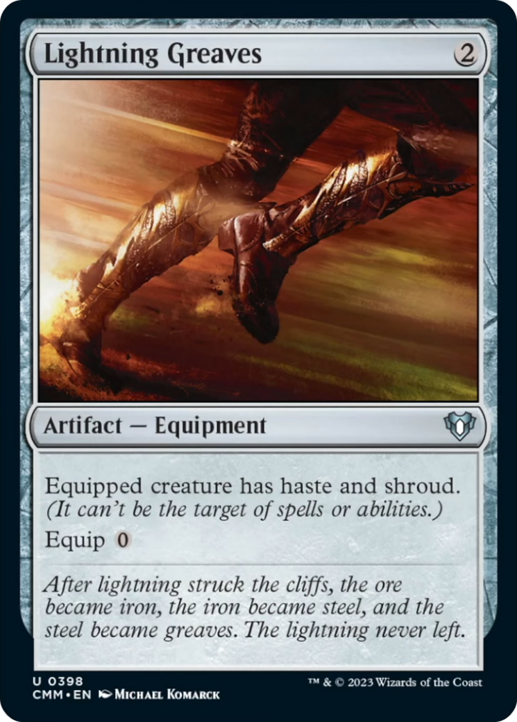 Lightning Greaves [Commander Masters] | Gear Gaming Bentonville