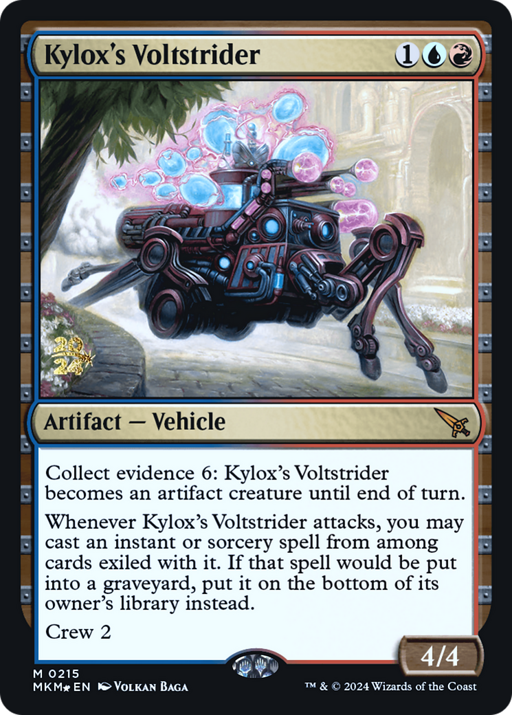 Kylox's Voltstrider [Murders at Karlov Manor Prerelease Promos] | Gear Gaming Bentonville