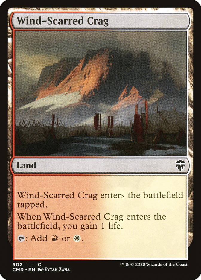 Wind-Scarred Crag [Commander Legends] | Gear Gaming Bentonville