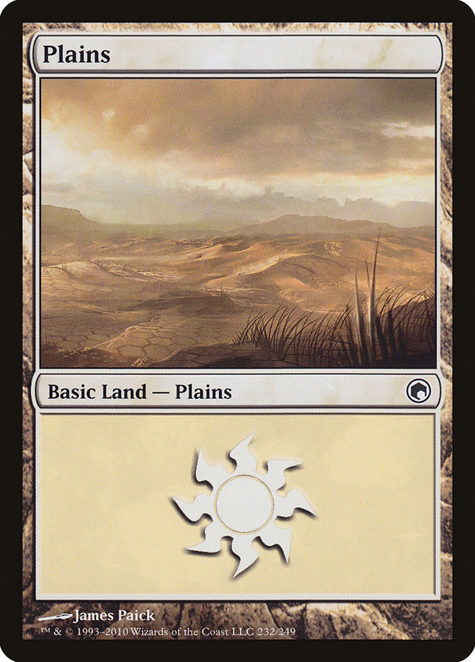 Plains (232) [Scars of Mirrodin] | Gear Gaming Bentonville