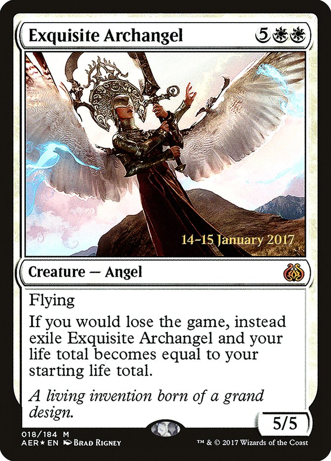 Exquisite Archangel [Aether Revolt Prerelease Promos] | Gear Gaming Bentonville