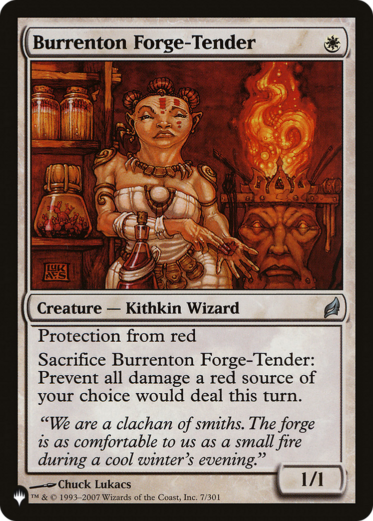 Burrenton Forge-Tender [The List Reprints] | Gear Gaming Bentonville