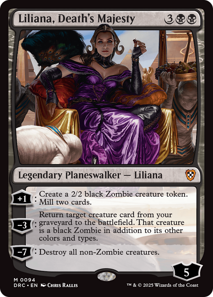 Liliana, Death's Majesty [Aetherdrift Commander] | Gear Gaming Bentonville