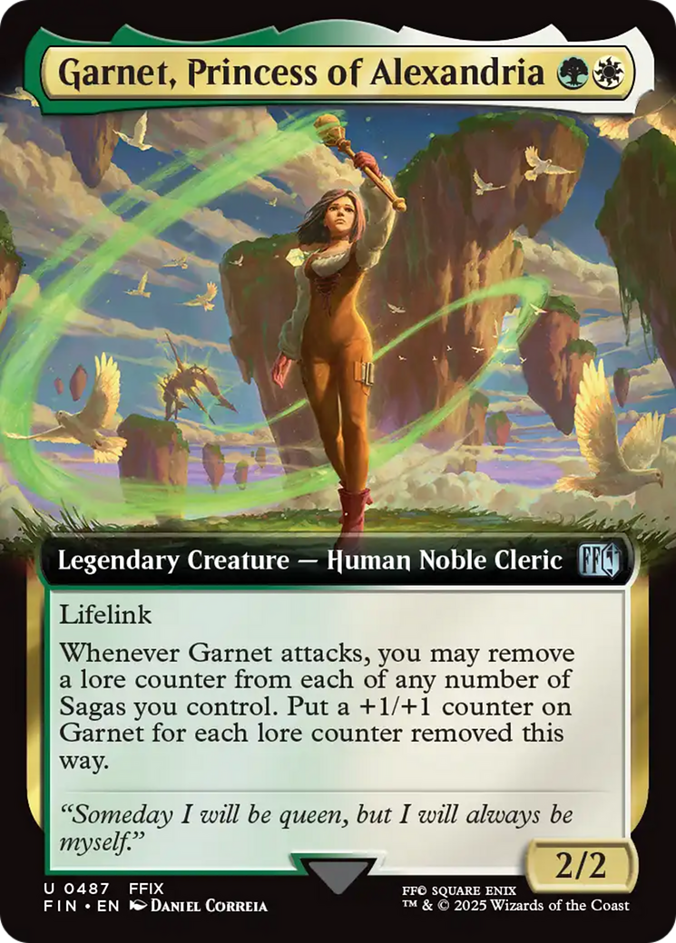 Garnet, Princess of Alexandria (Extended Art) [FINAL FANTASY] | Gear Gaming Bentonville