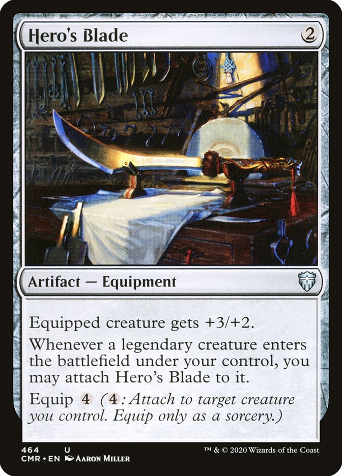 Hero's Blade (464) [Commander Legends] | Gear Gaming Bentonville