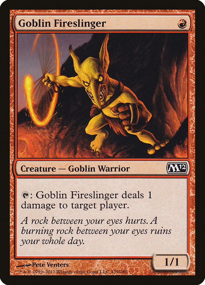 Goblin Fireslinger [Magic 2012] | Gear Gaming Bentonville