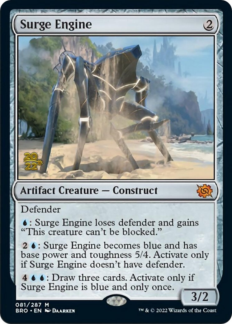 Surge Engine [The Brothers' War Prerelease Promos] | Gear Gaming Bentonville