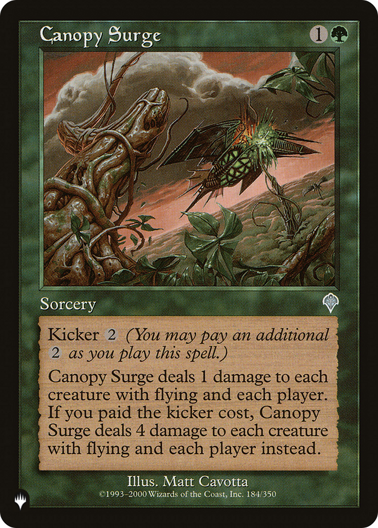 Canopy Surge [The List Reprints] | Gear Gaming Bentonville