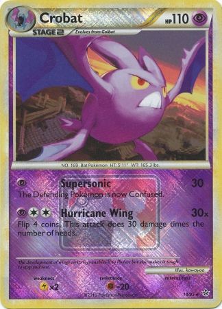 Crobat (14/95) (League Promo) [HeartGold & SoulSilver: Unleashed] | Gear Gaming Bentonville