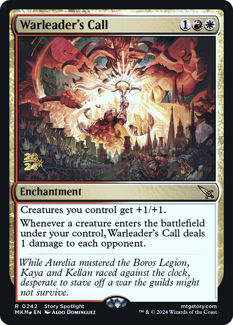 Warleader's Call [Murders at Karlov Manor Prerelease Promos] | Gear Gaming Bentonville