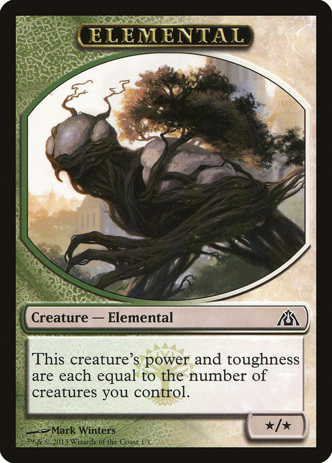 Elemental Token [Dragon's Maze Tokens] | Gear Gaming Bentonville