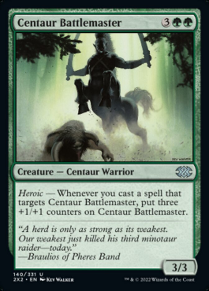 Centaur Battlemaster [Double Masters 2022] | Gear Gaming Bentonville