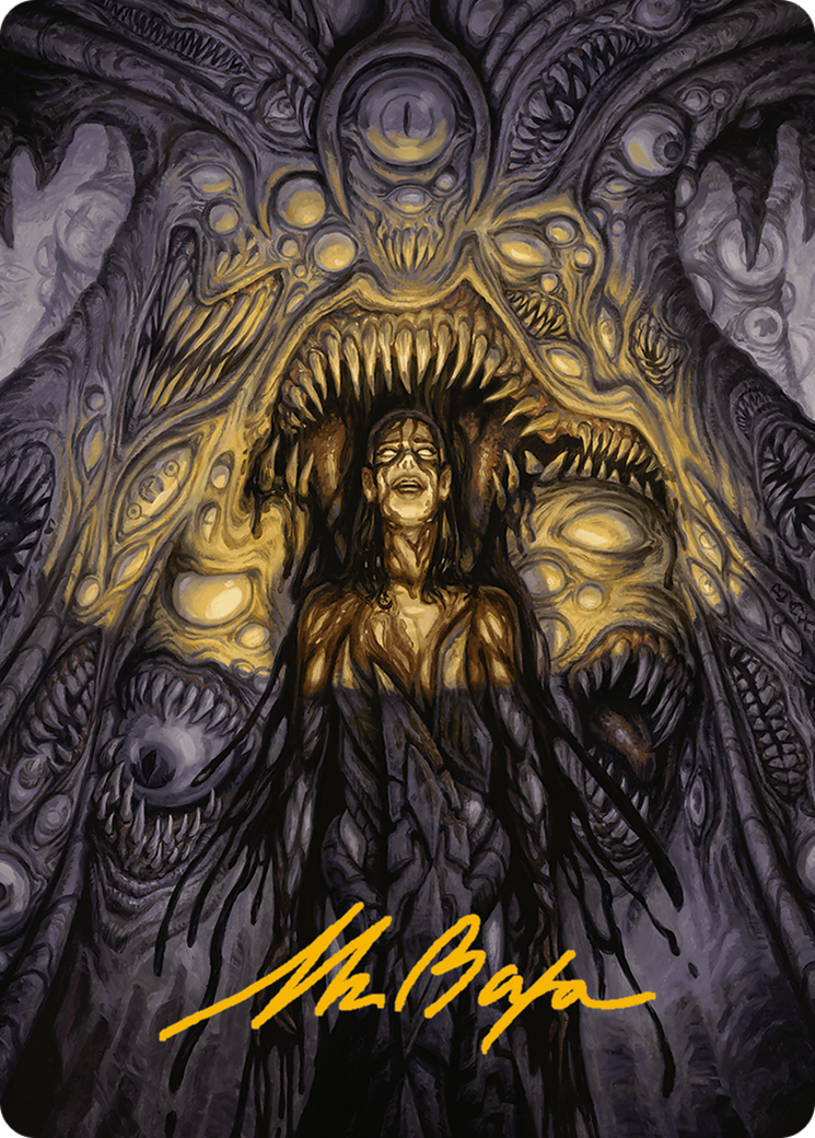 Chthonian Nightmare Art Card (Gold-Stamped Signature) [Modern Horizons 3 Art Series] | Gear Gaming Bentonville