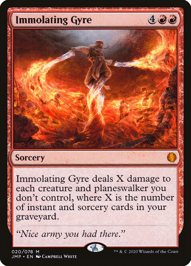 Immolating Gyre [Jumpstart] | Gear Gaming Bentonville