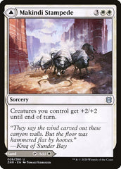 Makindi Stampede // Makindi Mesas [Zendikar Rising] | Gear Gaming Bentonville