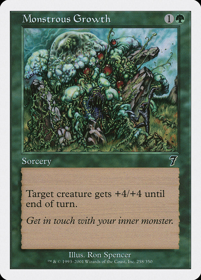Monstrous Growth [Seventh Edition] | Gear Gaming Bentonville