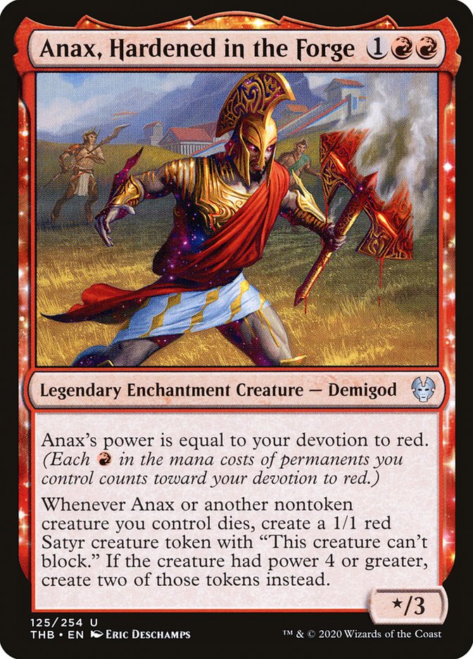 Anax, Hardened in the Forge [Theros Beyond Death] | Gear Gaming Bentonville