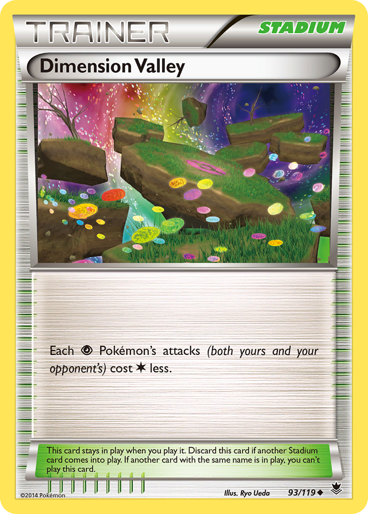 Dimension Valley (93/119) [XY: Phantom Forces] | Gear Gaming Bentonville