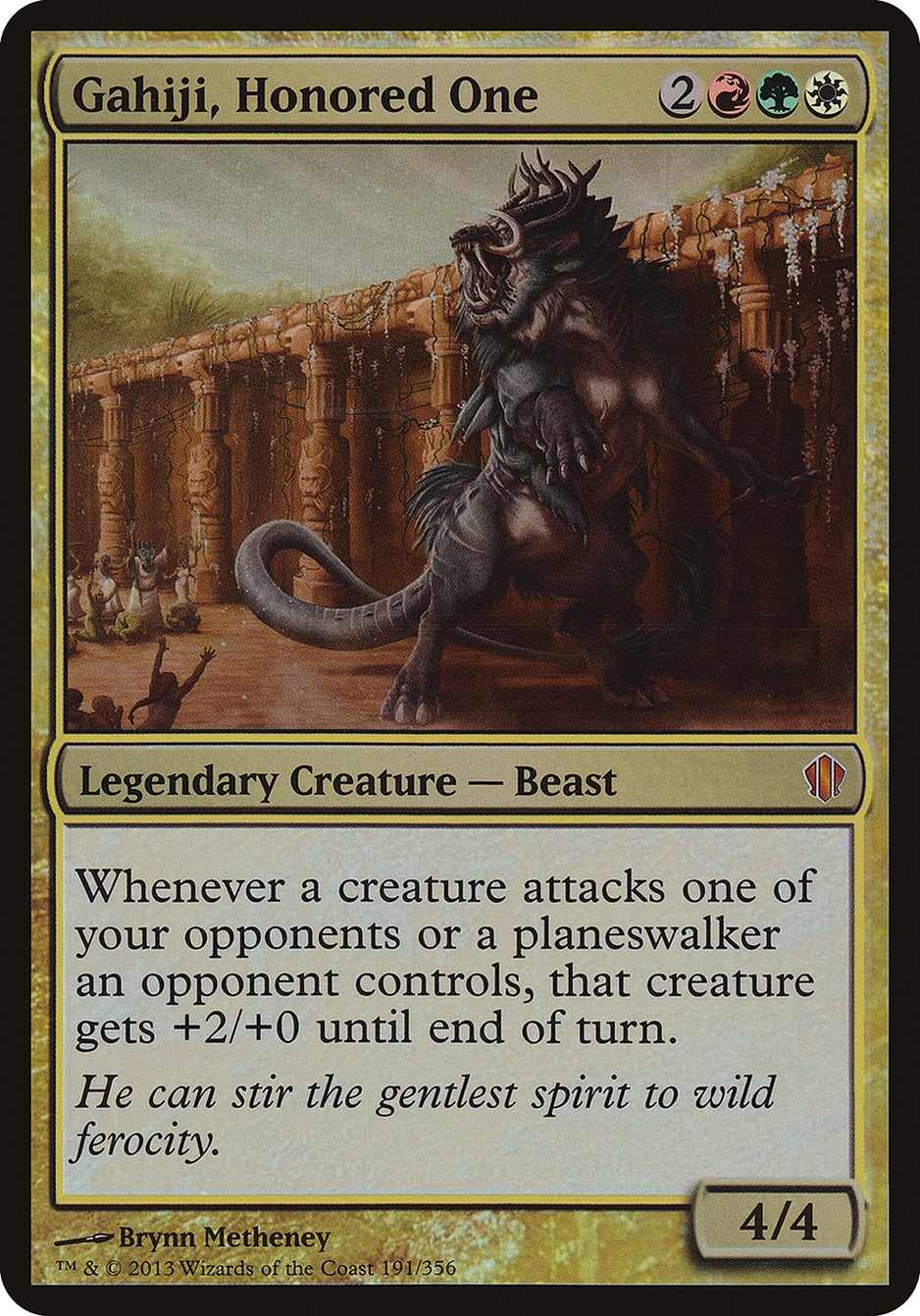 Gahiji, Honored One (Oversized) [Commander 2013 Oversized] | Gear Gaming Bentonville