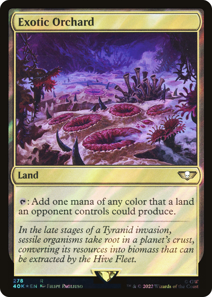 Exotic Orchard (Surge Foil) [Marvel Super Heroes Commander] | Gear Gaming Bentonville