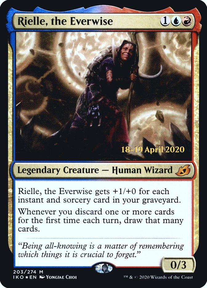 Rielle, the Everwise [Ikoria: Lair of Behemoths Prerelease Promos] | Gear Gaming Bentonville
