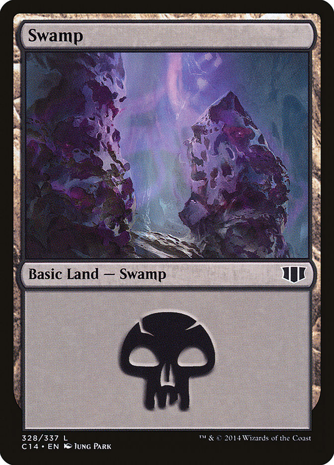 Swamp (328) [Commander 2014] | Gear Gaming Bentonville