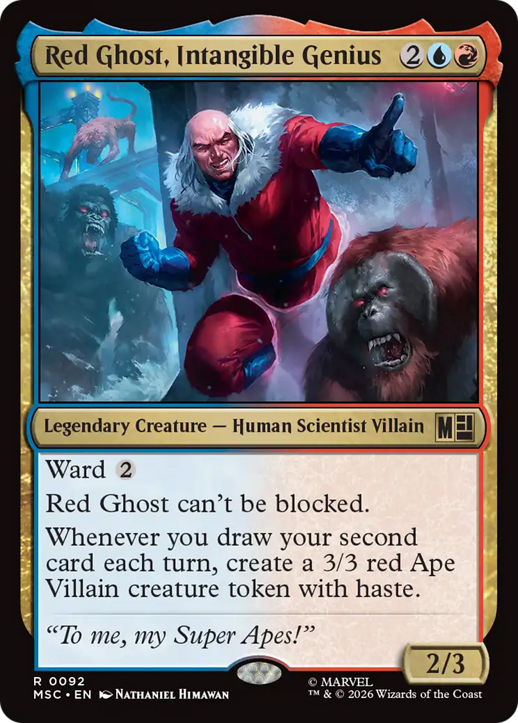 Red Ghost, Intangible Genius [Marvel Super Heroes Commander] | Gear Gaming Bentonville