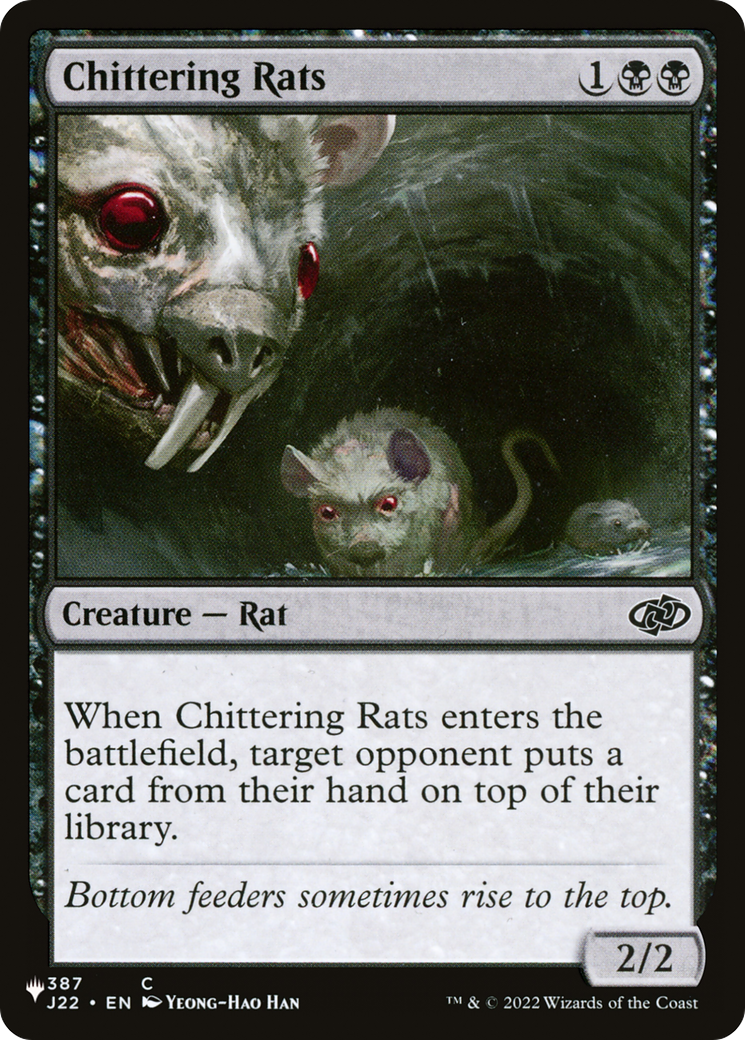 Chittering Rats [The List Reprints] | Gear Gaming Bentonville