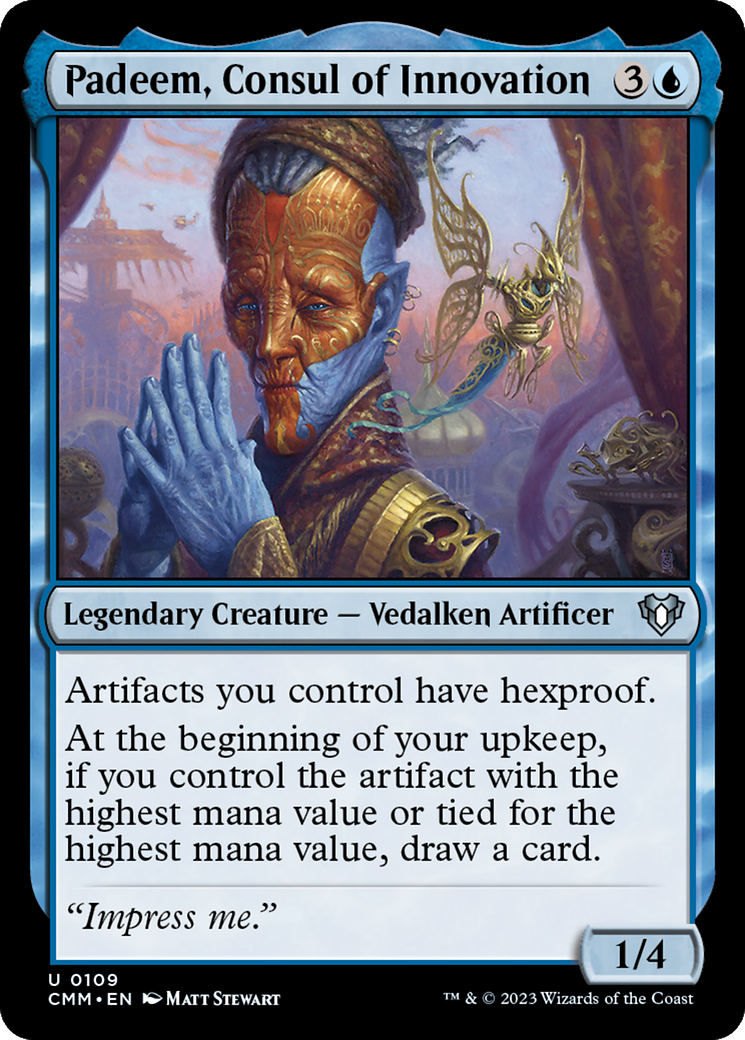 Padeem, Consul of Innovation [Commander Masters] | Gear Gaming Bentonville