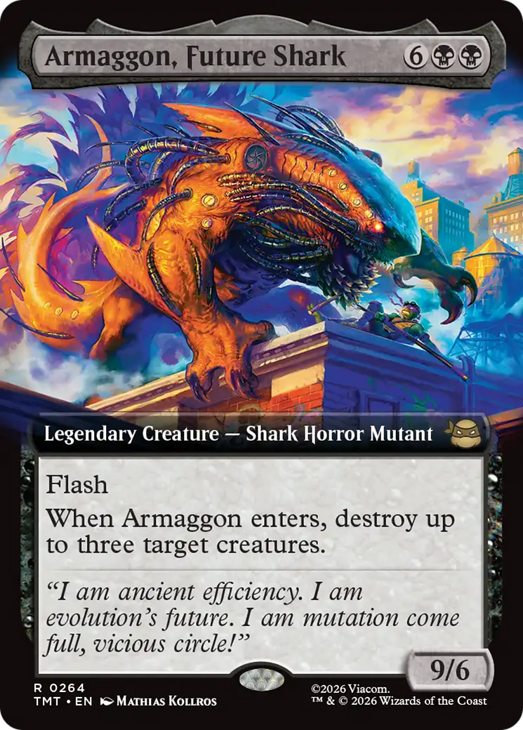 Armaggon, Future Shark (Extended Art) [Teenage Mutant Ninja Turtles] | Gear Gaming Bentonville