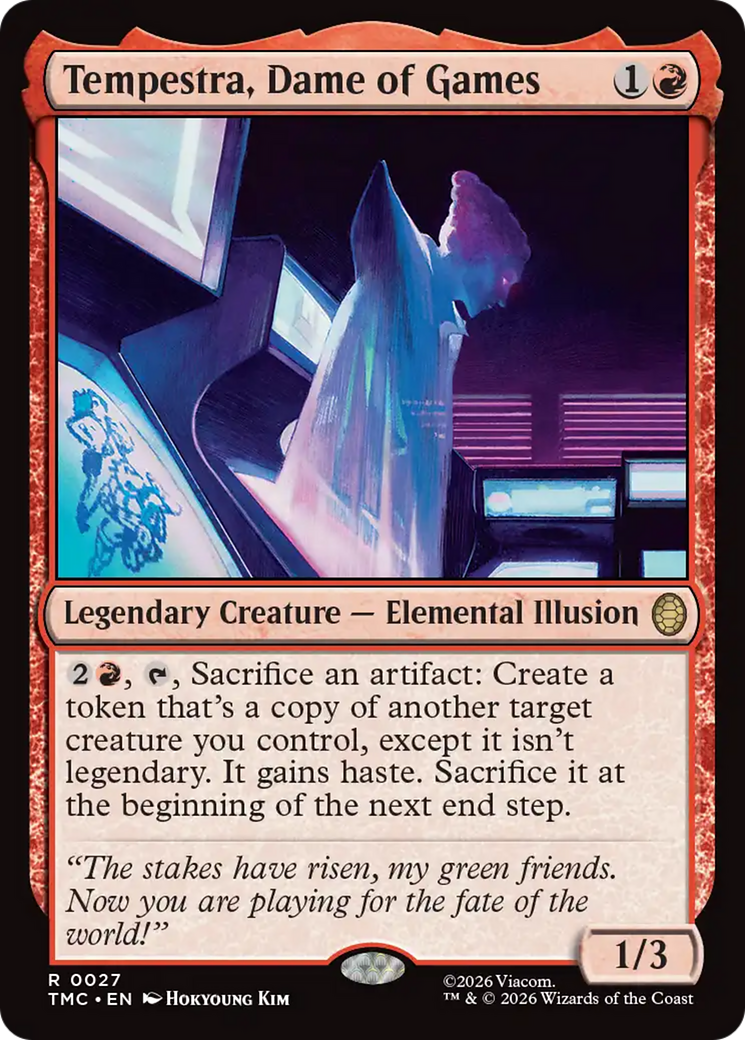 Tempestra, Dame of Games [Teenage Mutant Ninja Turtles Commander] | Gear Gaming Bentonville