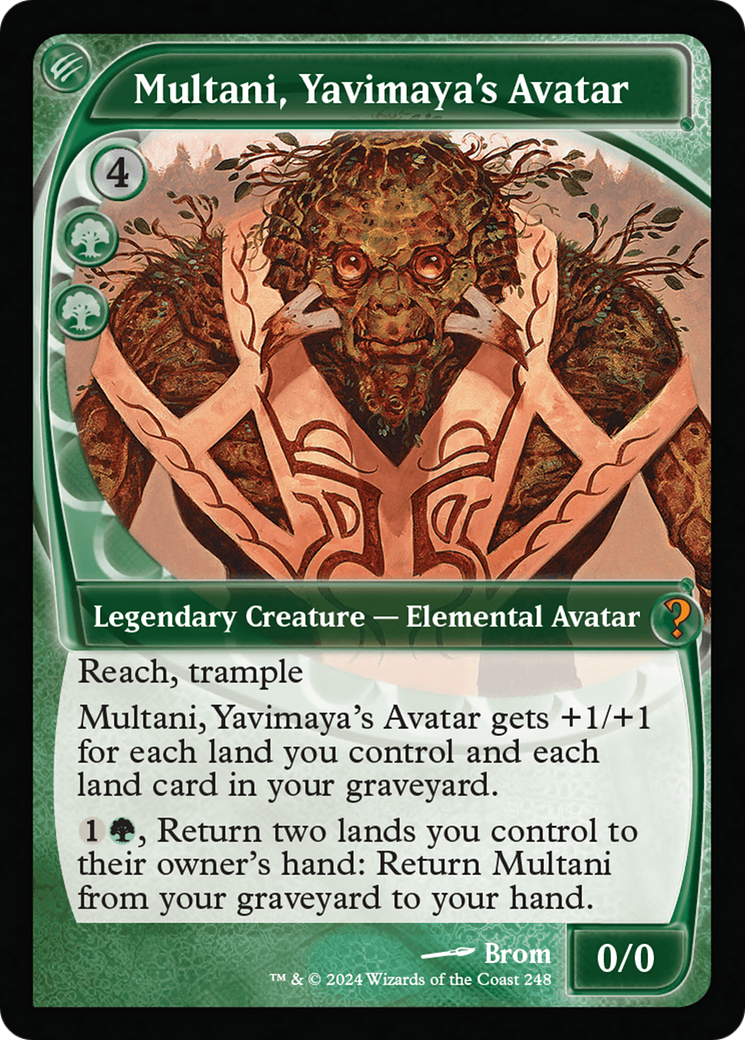 Multani, Yavimaya's Avatar (Future Sight) [Mystery Booster 2] | Gear Gaming Bentonville