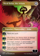 Nicol Bolas, the Ravager // Nicol Bolas, the Arisen (Borderless) [Secret Lair: From Cute to Brute] | Gear Gaming Bentonville