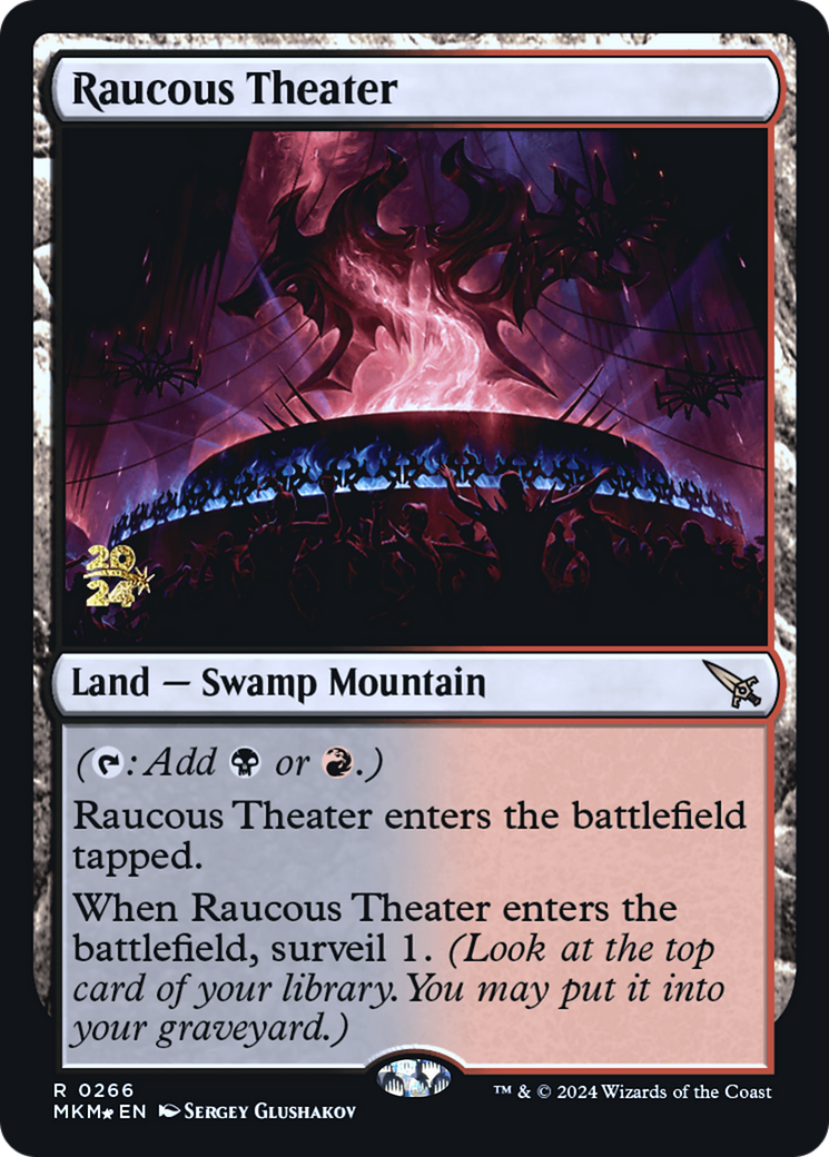 Raucous Theater [Murders at Karlov Manor Prerelease Promos] | Gear Gaming Bentonville