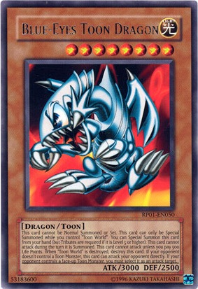 Blue-Eyes Toon Dragon [RP01-EN050] Rare | Gear Gaming Bentonville