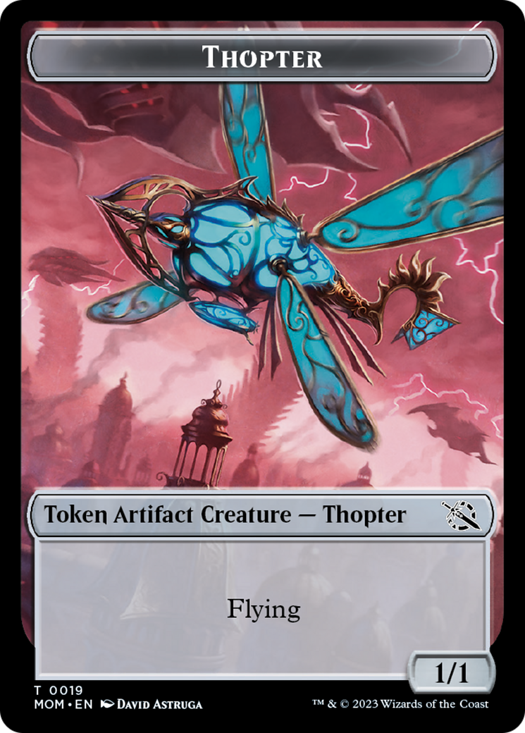 Thopter Token [March of the Machine Tokens] | Gear Gaming Bentonville