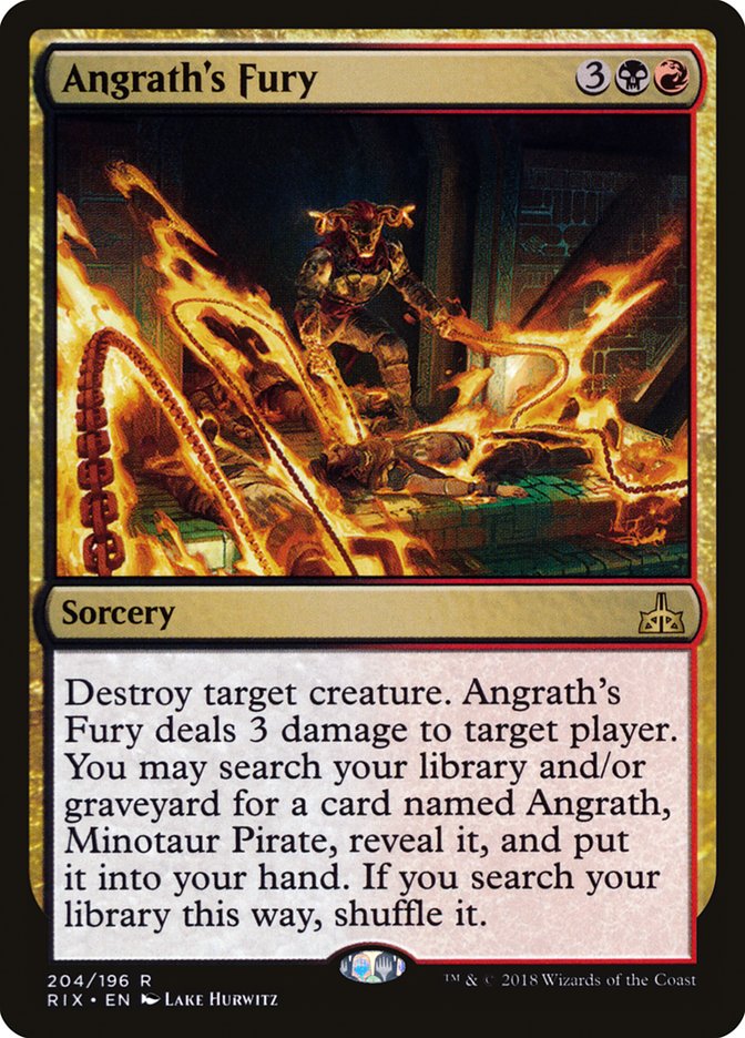 Angrath's Fury [Rivals of Ixalan] | Gear Gaming Bentonville