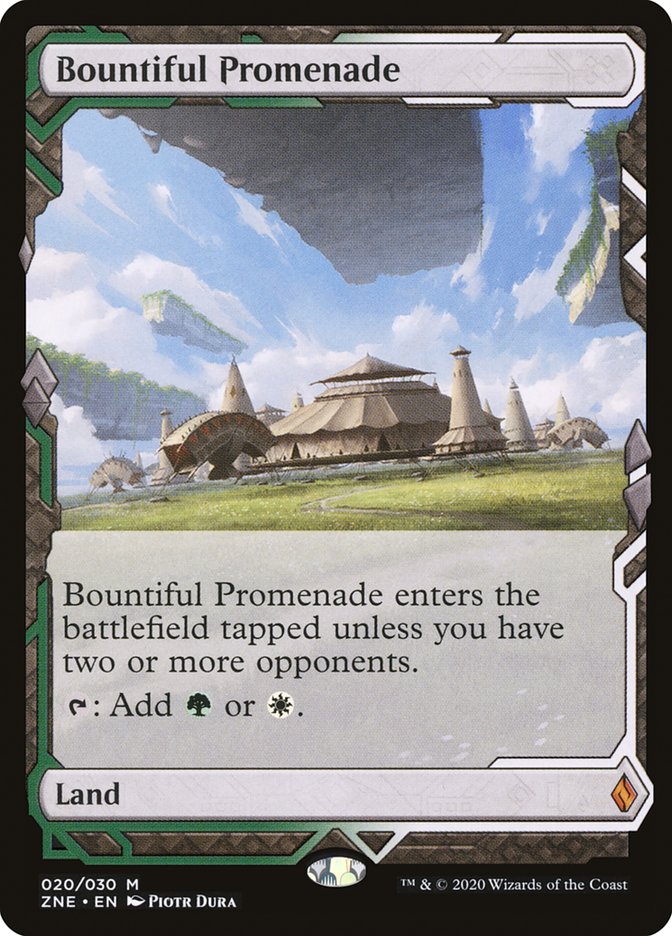 Bountiful Promenade (Expeditions) [Zendikar Rising Expeditions] | Gear Gaming Bentonville