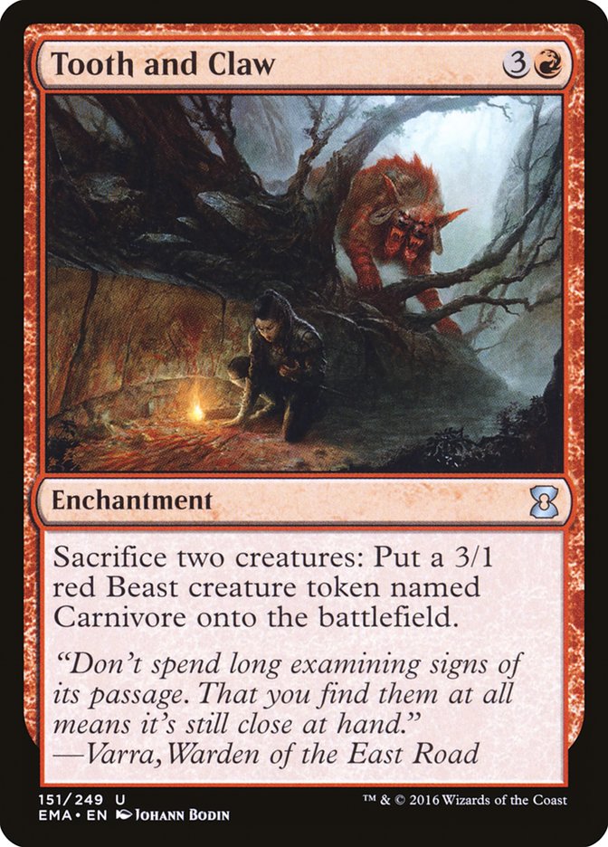 Tooth and Claw [Eternal Masters] | Gear Gaming Bentonville