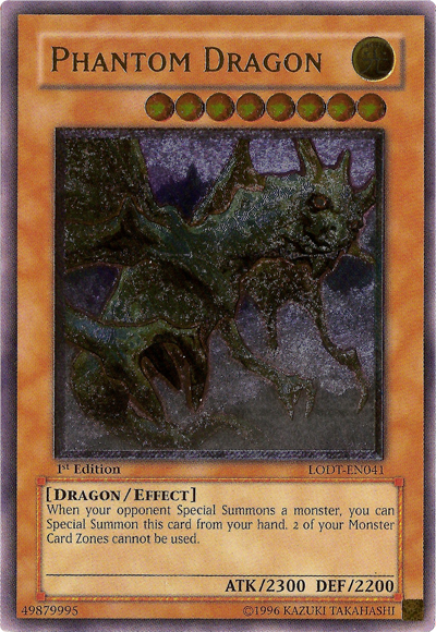 Phantom Dragon [LODT-EN041] Ultimate Rare | Gear Gaming Bentonville