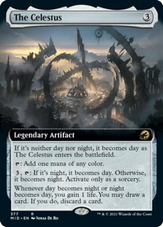 The Celestus (Extended Art) [Innistrad: Midnight Hunt] | Gear Gaming Bentonville